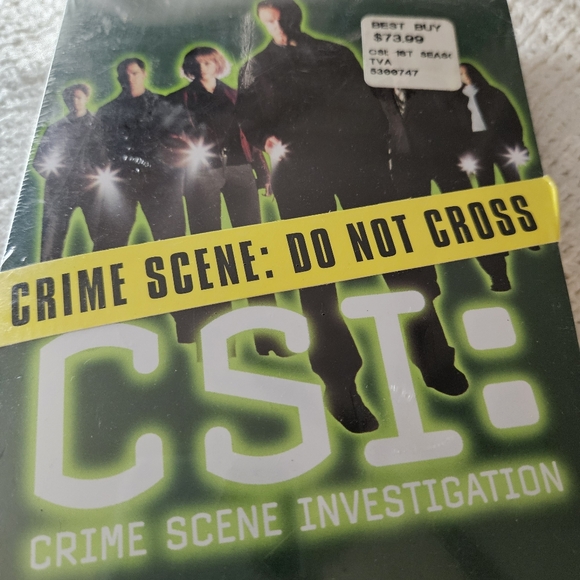 CSI Crime Scene Investigation Season 1 BRAND NEW SEALED 6-DVD SET 17+Hours - Picture 2 of 8